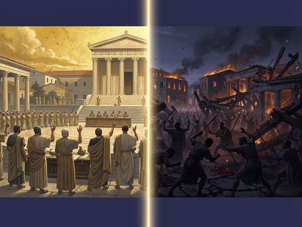 Civic Virtue as Political Foundation: Thucydides on the Fragility of Moral Order