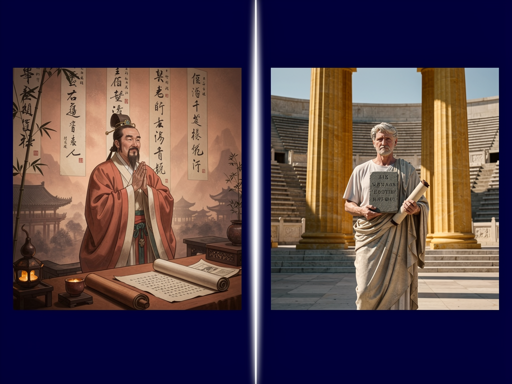 Governance by Virtue vs. Governance by Law: Confucius and Thucydides