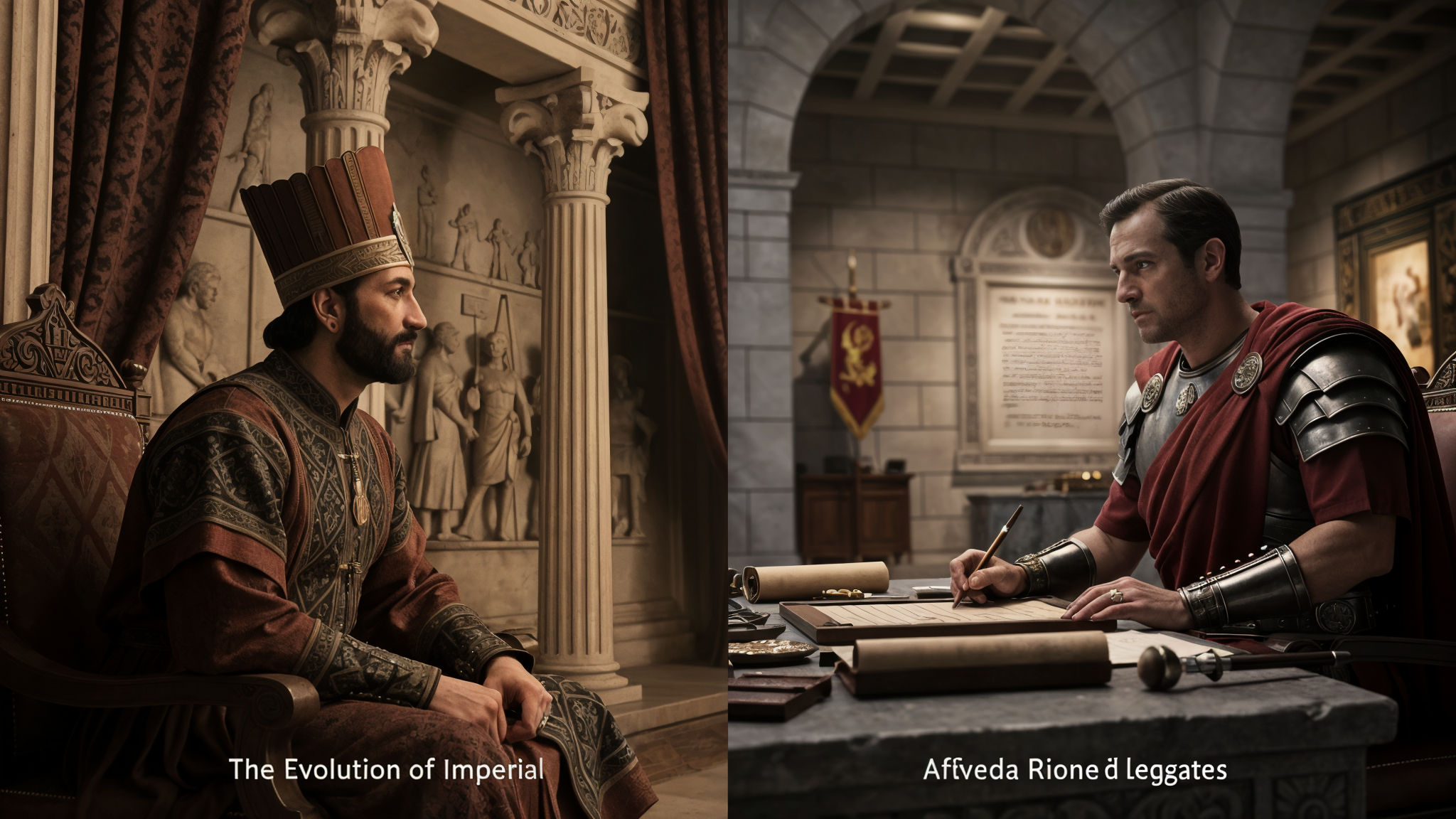 The Evolution of Imperial Command: From Persian Satraps to Roman Legates