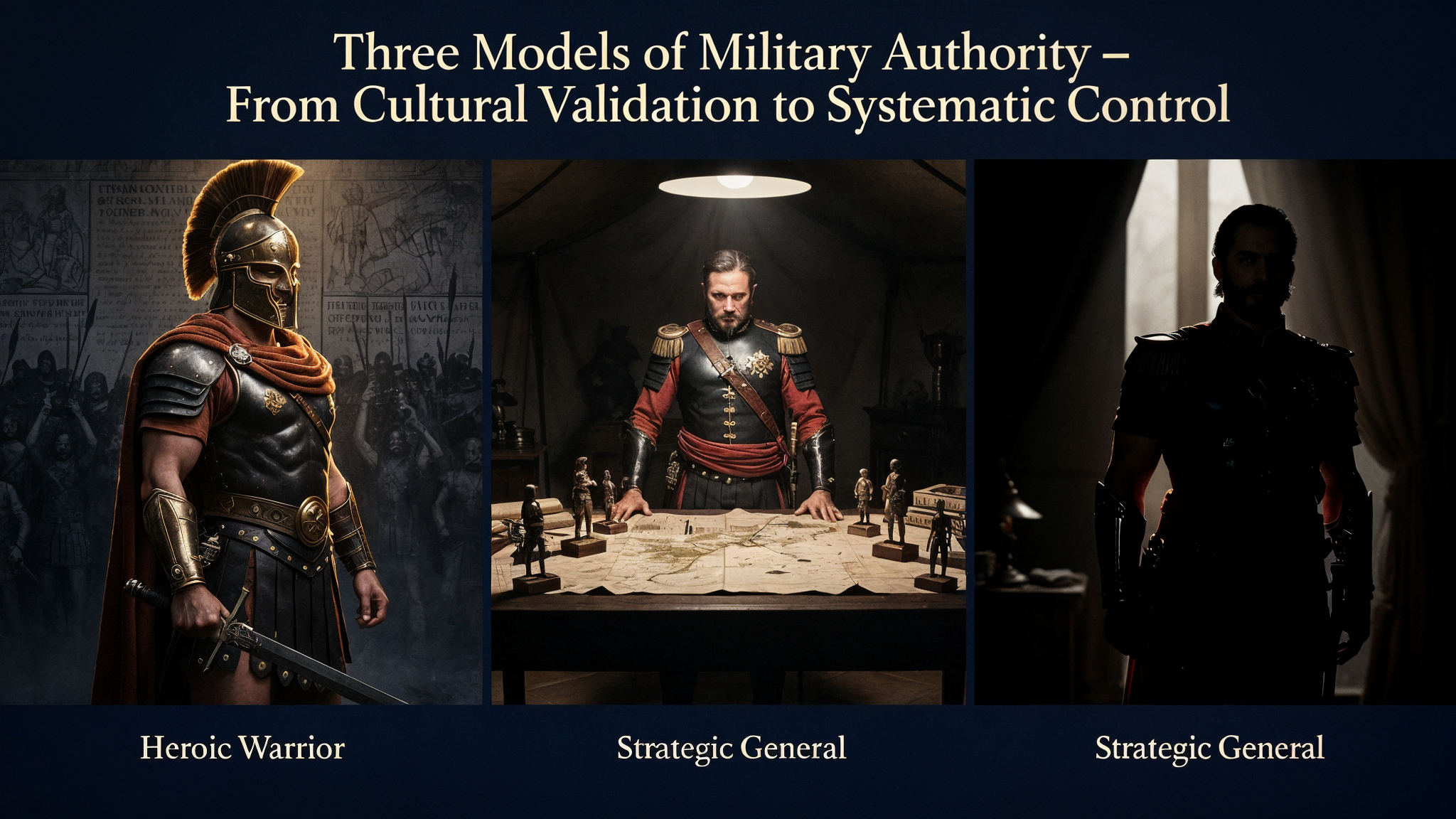 Three Models of Military Authority: Cultural Validation, Strategic Necessity, Systematic Control